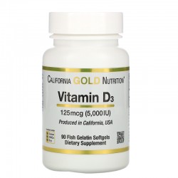 Vitamine D3, 125 µg (5000...