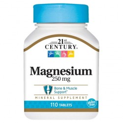 Magnésium, 250 mg, 110...