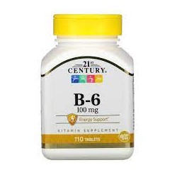 vitamine B6, 100 mg, 110...